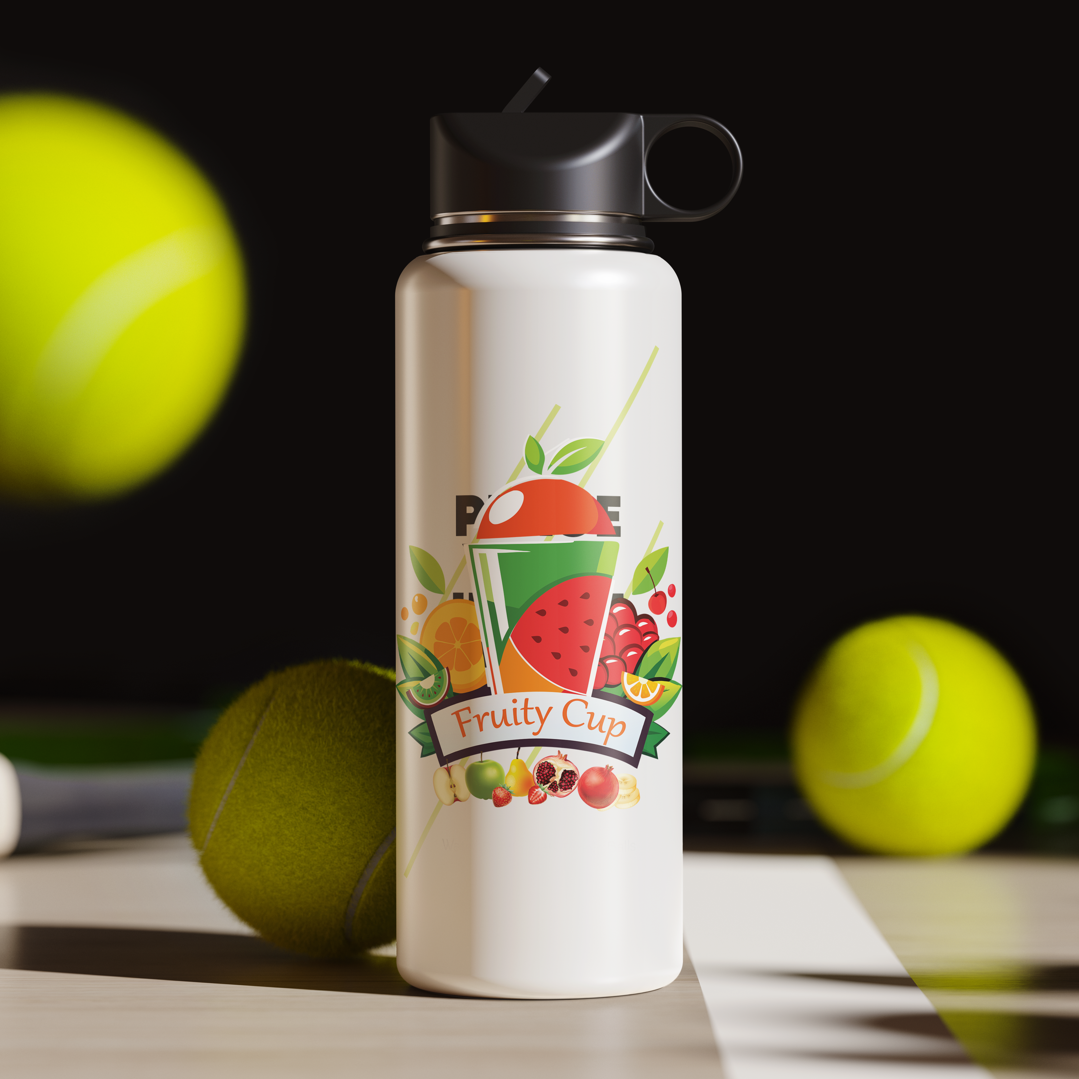 دیزاینی لۆگۆ بۆ فروتی کەپ